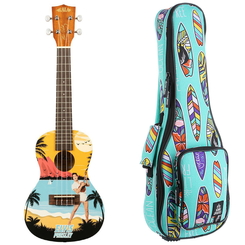 Kala Elvis Blue Hawaii Concert Ukulele