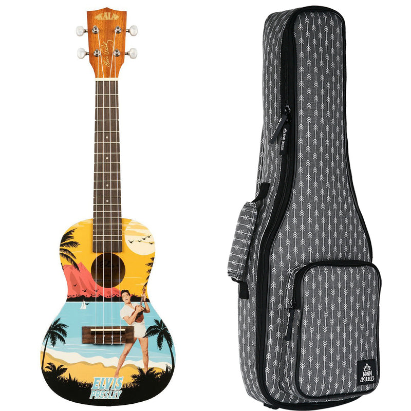 Kala Elvis Blue Hawaii Concert Ukulele