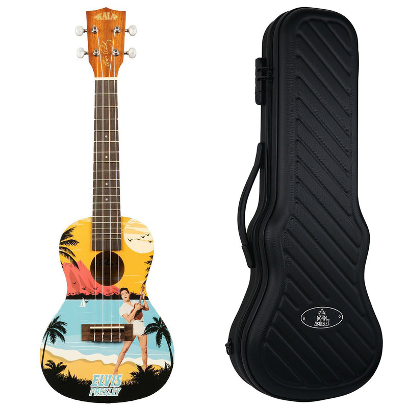 Kala Elvis Blue Hawaii Concert Ukulele