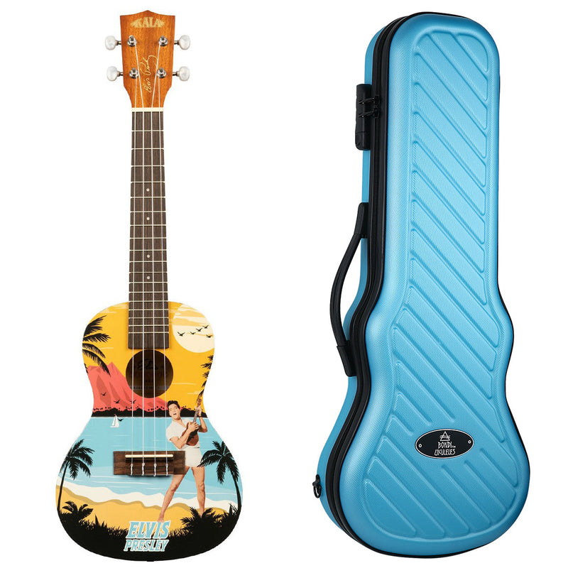 Kala Elvis Blue Hawaii Concert Ukulele