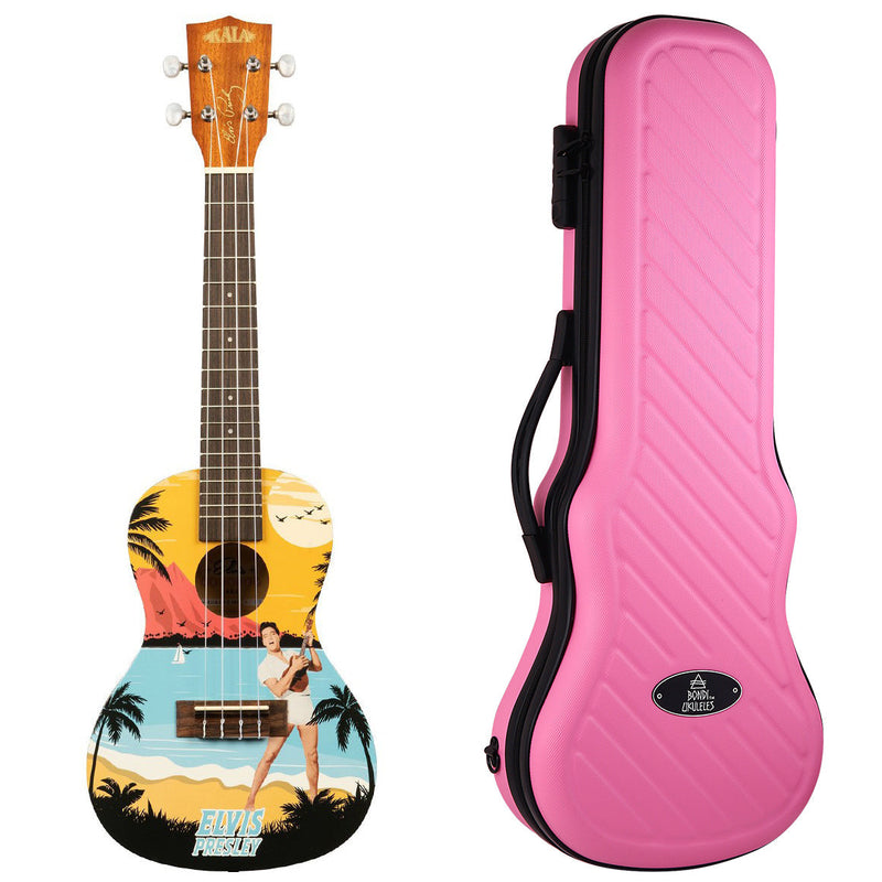 Kala Elvis Blue Hawaii Concert Ukulele