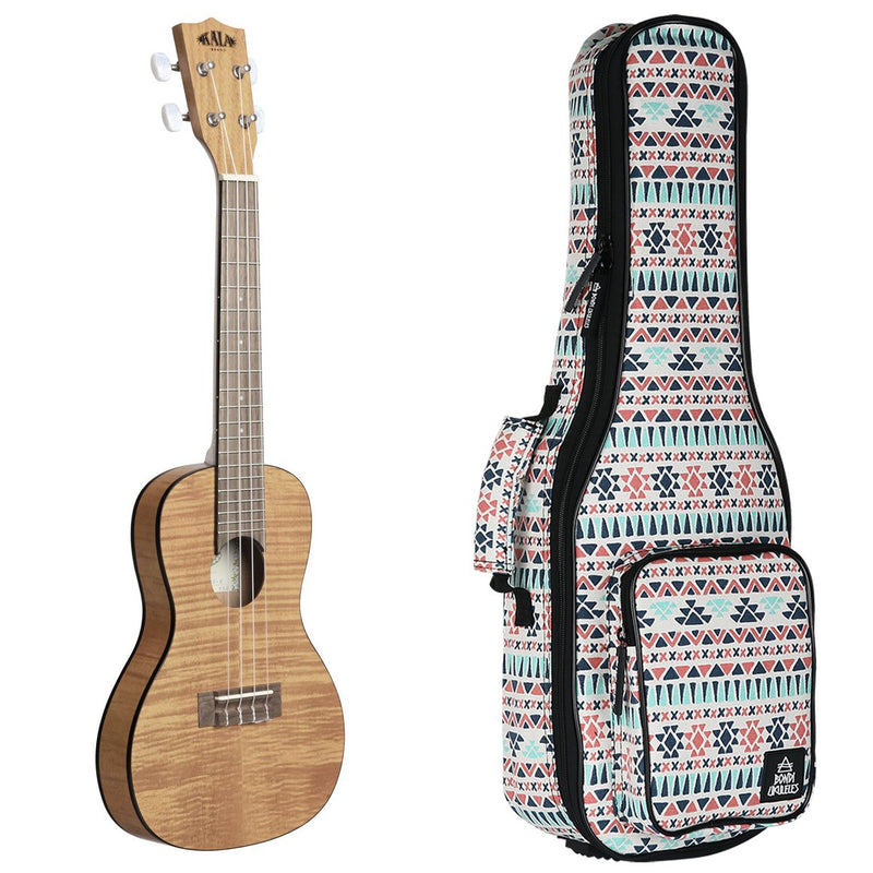 Kala Exotic Mahogany Travel Concert Ukulele