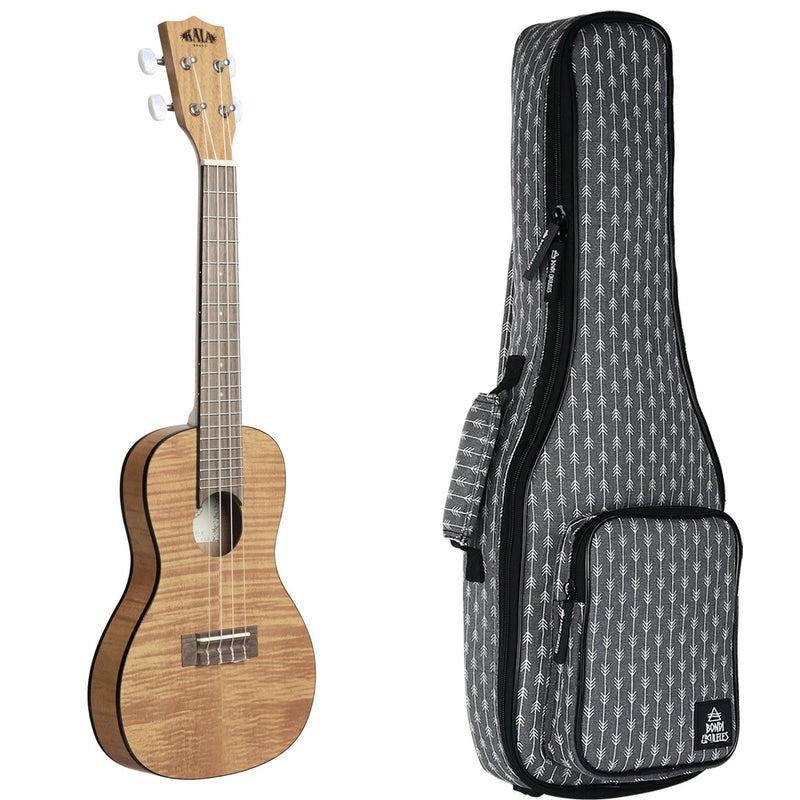 Kala Exotic Mahogany Travel Concert Ukulele