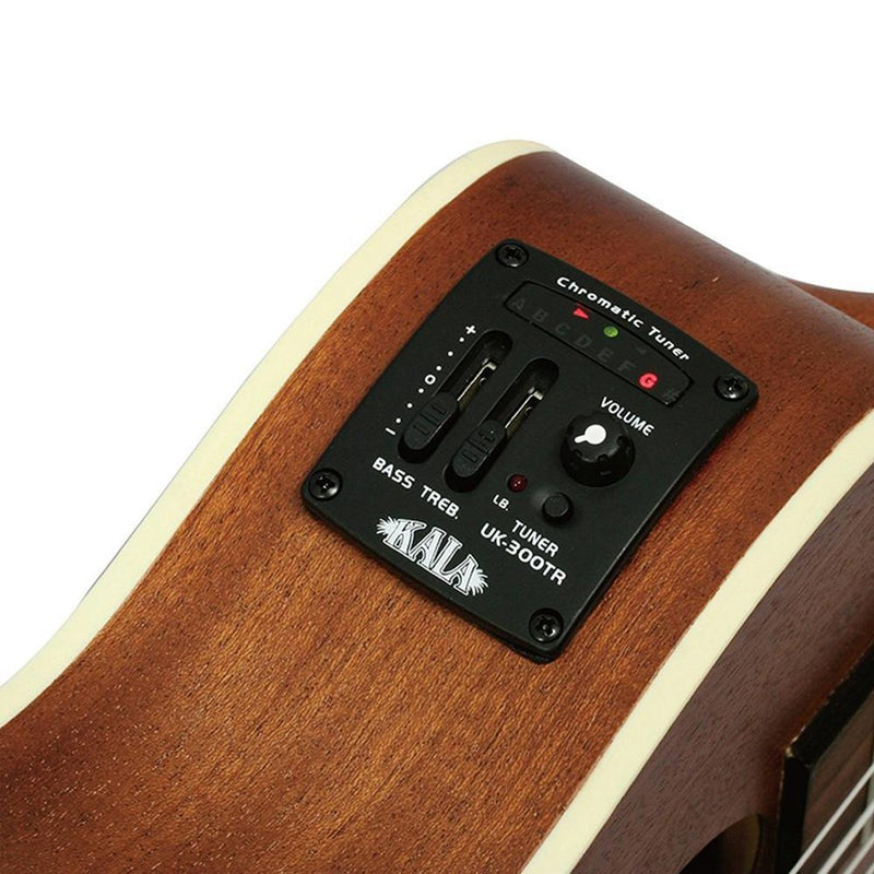 Kala Satin Mahogany Concert Electric Ukulele