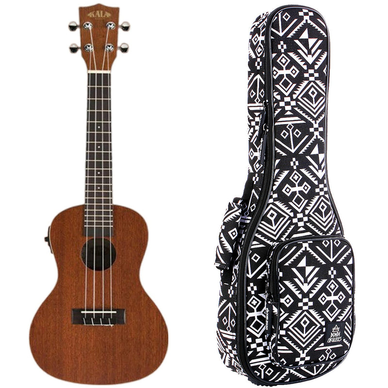 Kala Satin Mahogany Concert Electric Ukulele