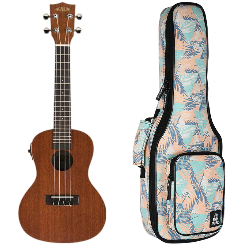 Kala Satin Mahogany Concert Electric Ukulele