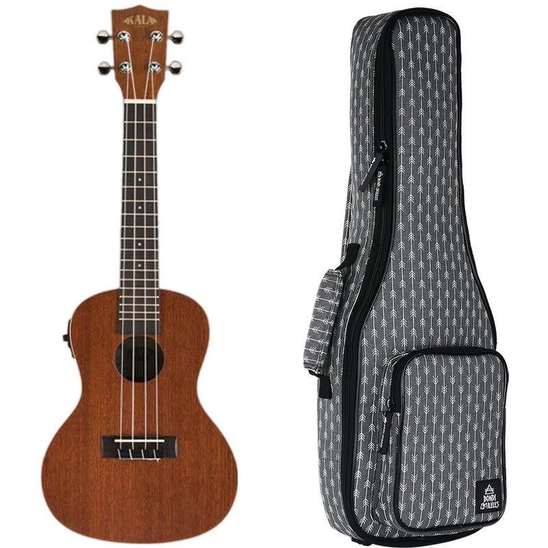 Kala Satin Mahogany Concert Electric Ukulele