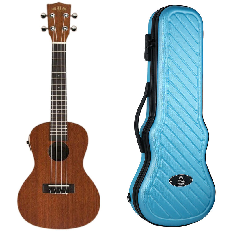 Kala Satin Mahogany Concert Electric Ukulele