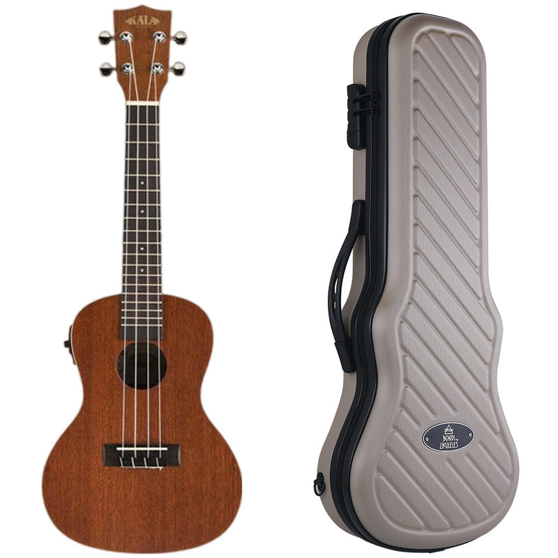Kala Satin Mahogany Concert Electric Ukulele