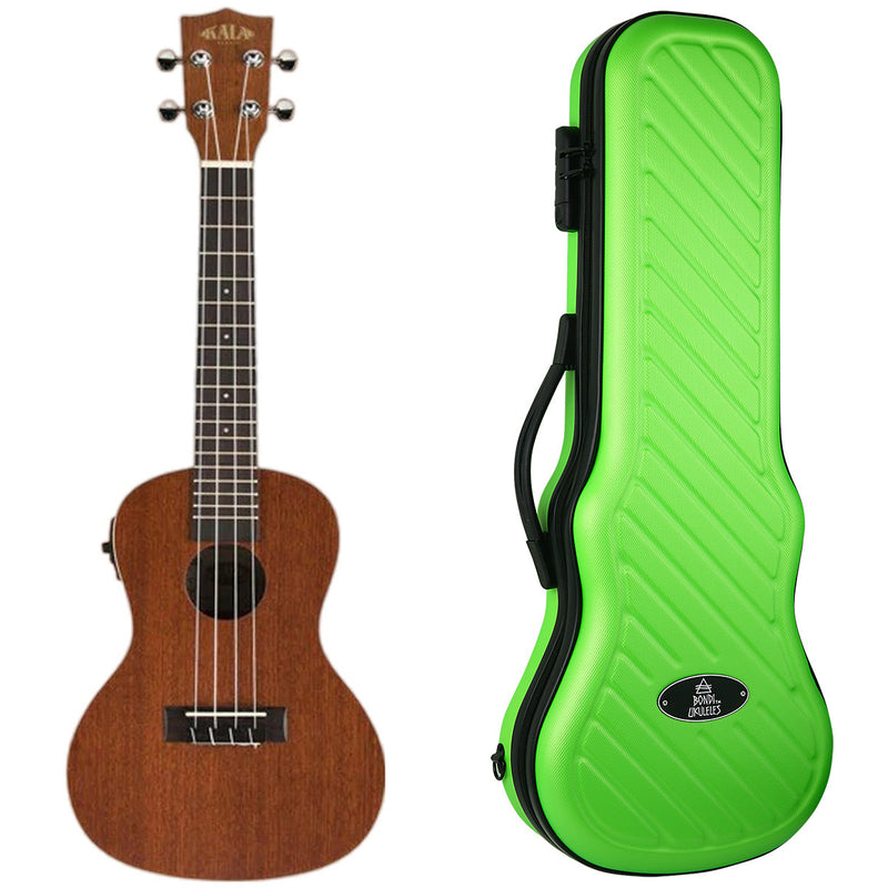 Kala Satin Mahogany Concert Electric Ukulele