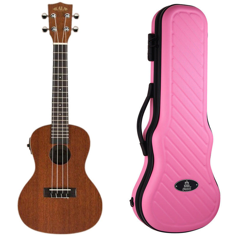 Kala Satin Mahogany Concert Electric Ukulele