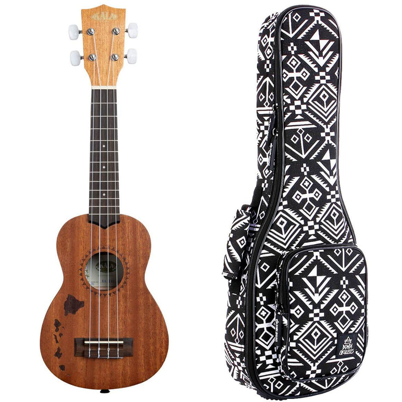 Kala Satin Mahogany Hawaiian Islands Ukulele