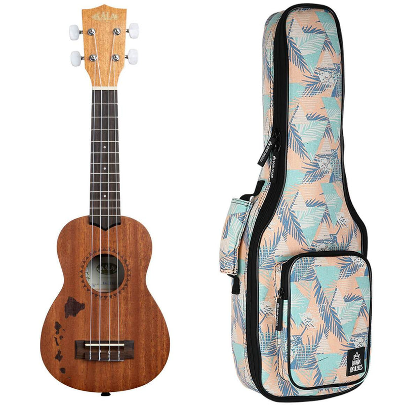 Kala Satin Mahogany Hawaiian Islands Ukulele