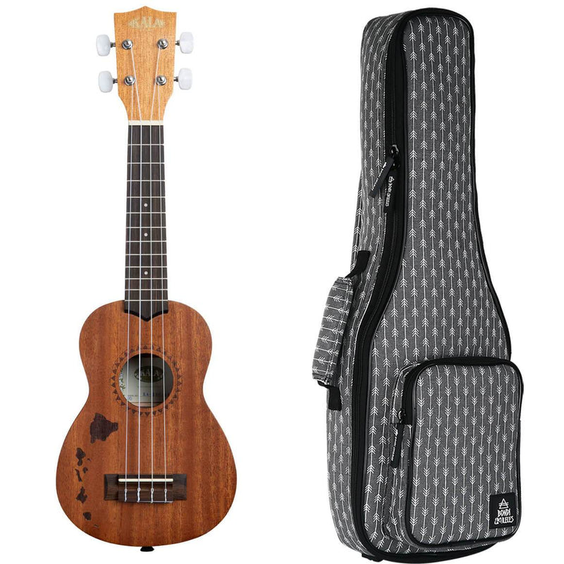 Kala Satin Mahogany Hawaiian Islands Ukulele