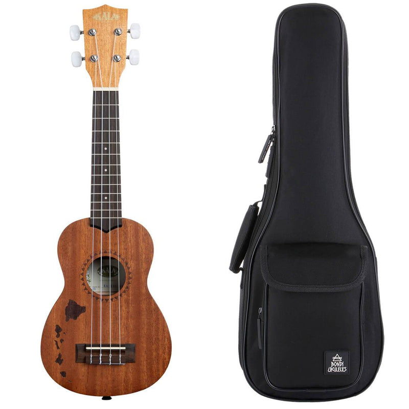 Kala Satin Mahogany Hawaiian Islands Ukulele