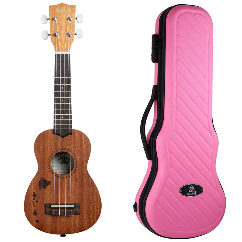 Kala Satin Mahogany Hawaiian Islands Ukulele