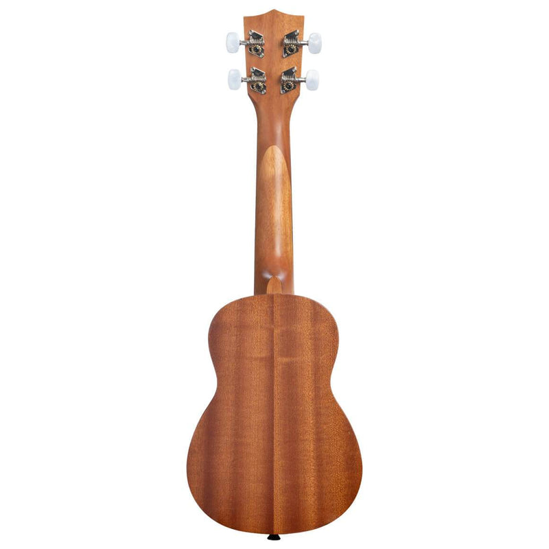Kala Satin Mahogany Hawaiian Tattoo Soprano Ukulele