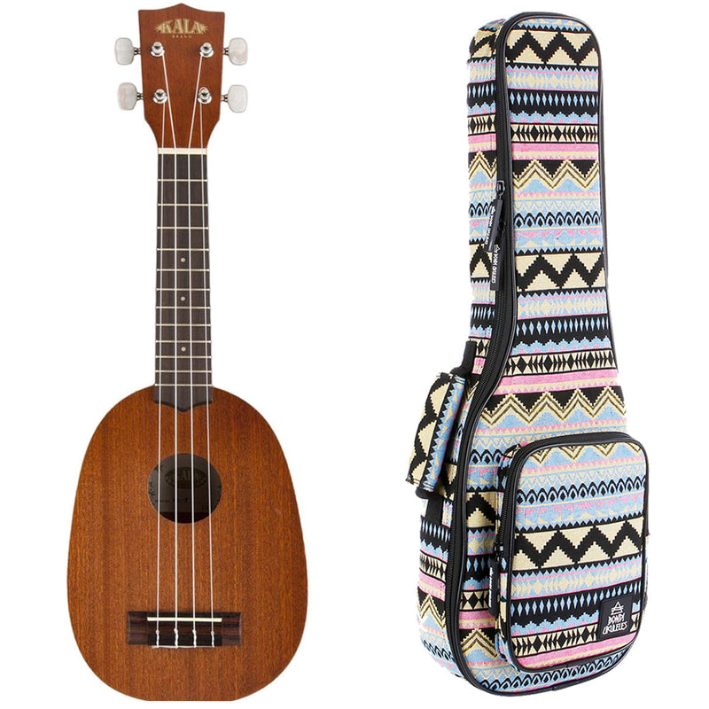 Kala Satin Mahogany Pineapple Ukulele