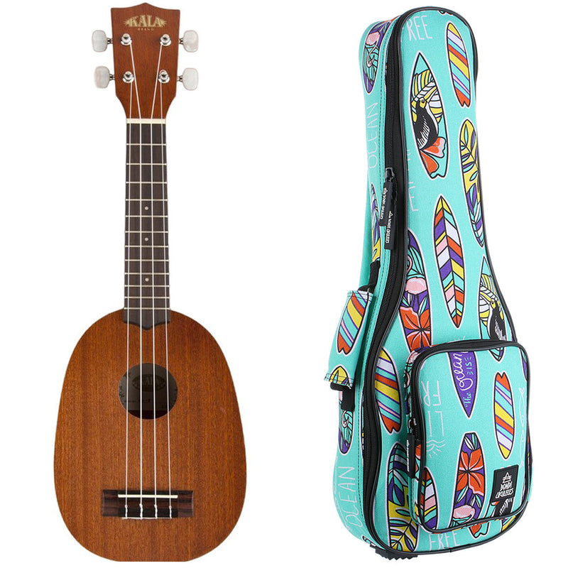Kala Satin Mahogany Pineapple Ukulele