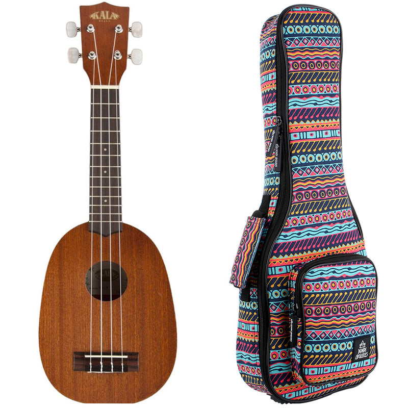 Kala Satin Mahogany Pineapple Ukulele