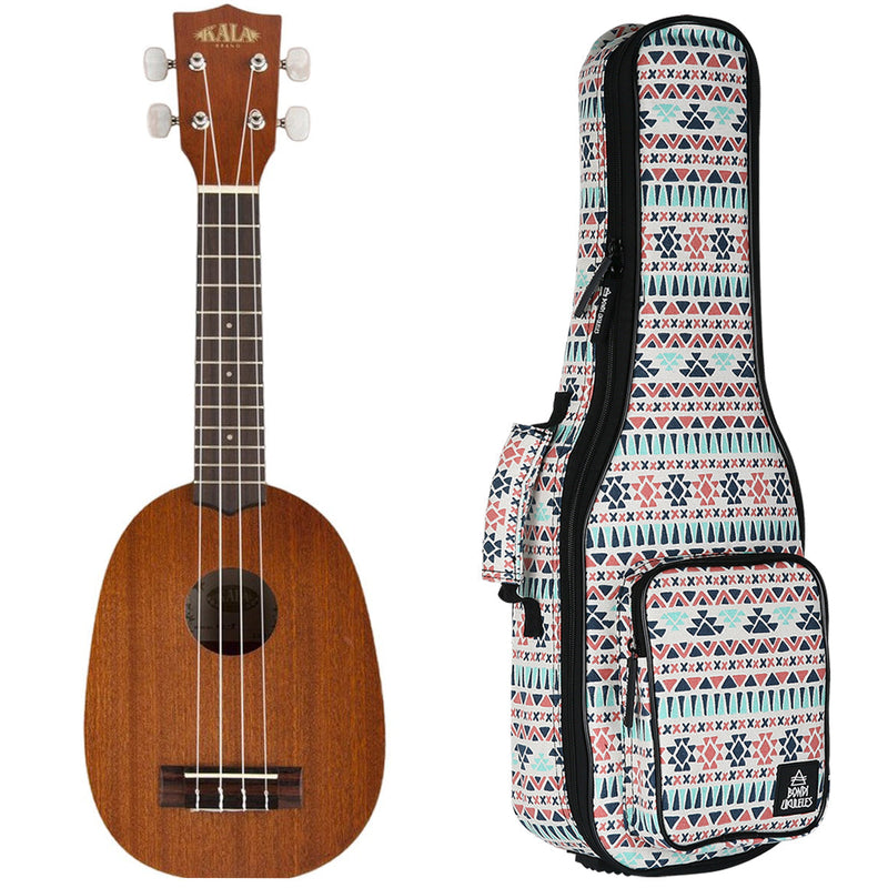 Kala Satin Mahogany Pineapple Ukulele