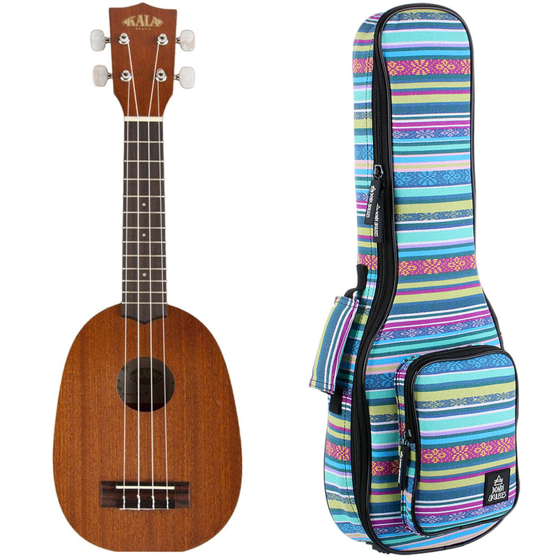 Kala Satin Mahogany Pineapple Ukulele