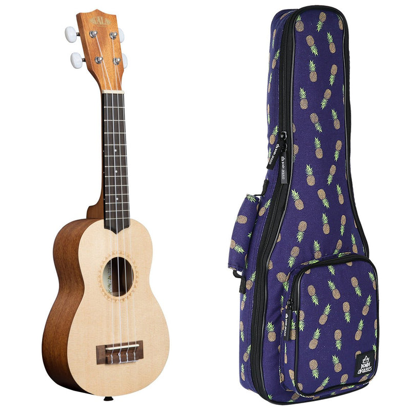Kala Satin Mahogany Spruce Soprano Ukulele