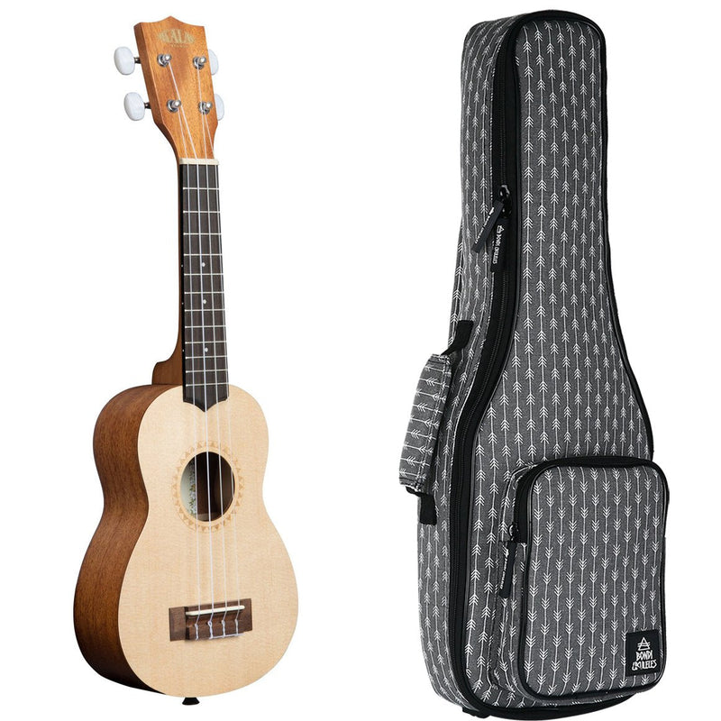 Kala Satin Mahogany Spruce Soprano Ukulele