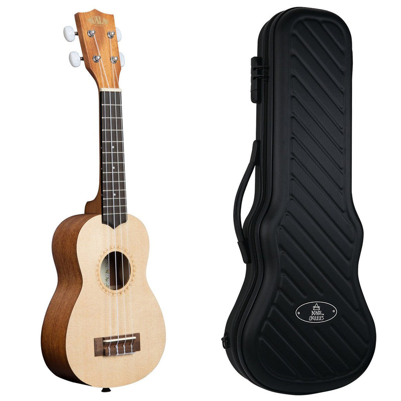 Kala Satin Mahogany Spruce Soprano Ukulele