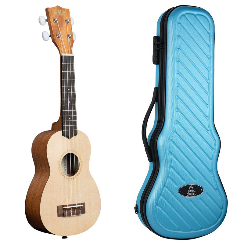 Kala Satin Mahogany Spruce Soprano Ukulele