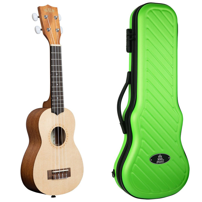 Kala Satin Mahogany Spruce Soprano Ukulele