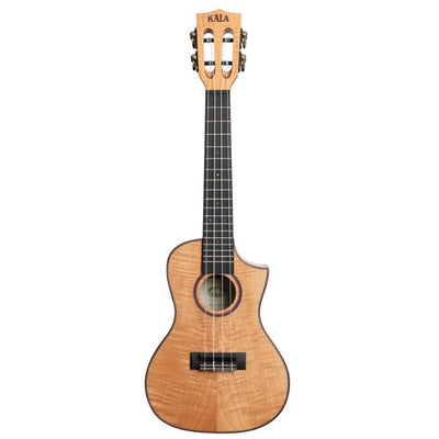 Kala Solid Flame Maple Concert Ukulele