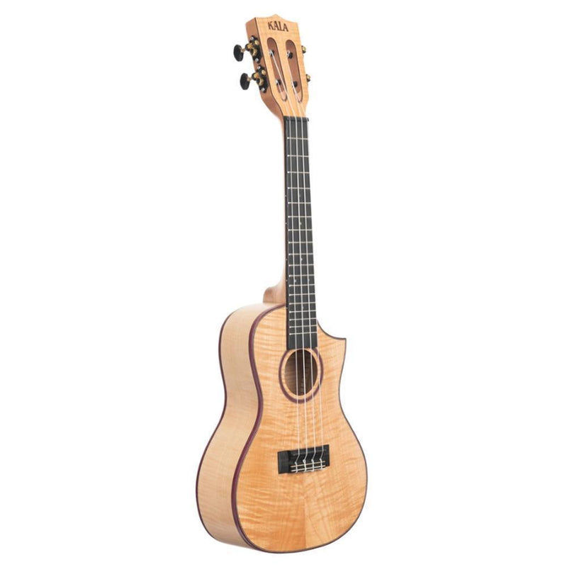 Kala Solid Flame Maple Concert Ukulele