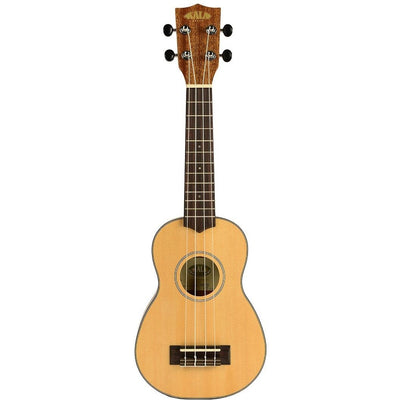 Kala Solid Spruce Travel Soprano Ukulele