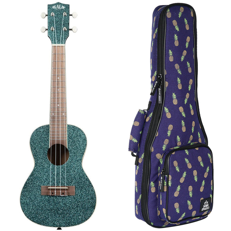 Kala Sparkle Aqua Ukulele