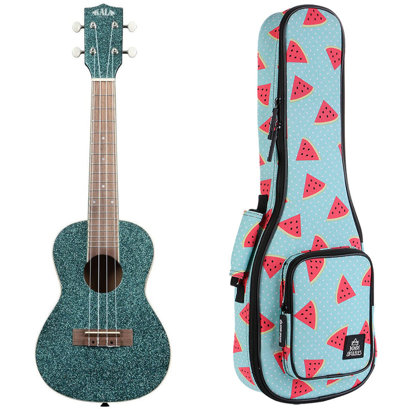 Kala Sparkle Aqua Ukulele
