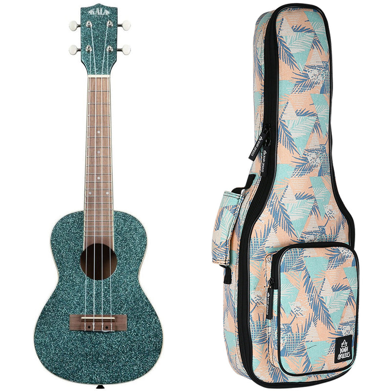 Kala Sparkle Aqua Ukulele