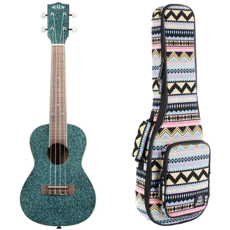 Kala Sparkle Aqua Ukulele