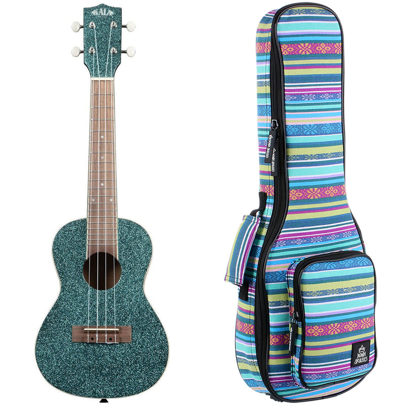Kala Sparkle Aqua Ukulele