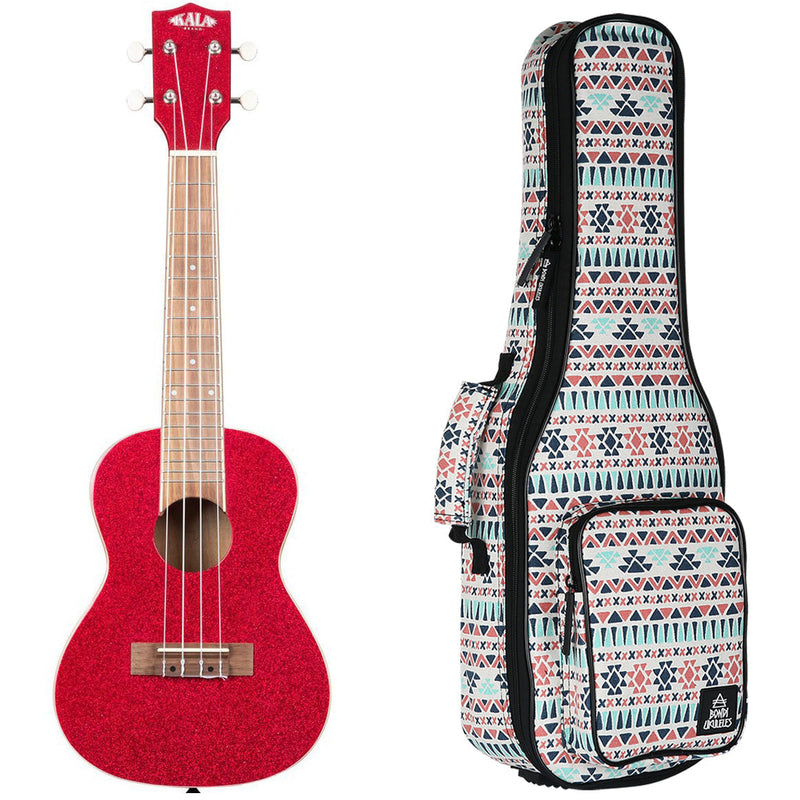 Kala Sparkle Red Ukulele