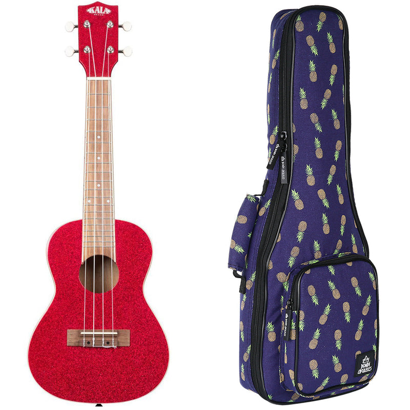 Kala Sparkle Red Ukulele