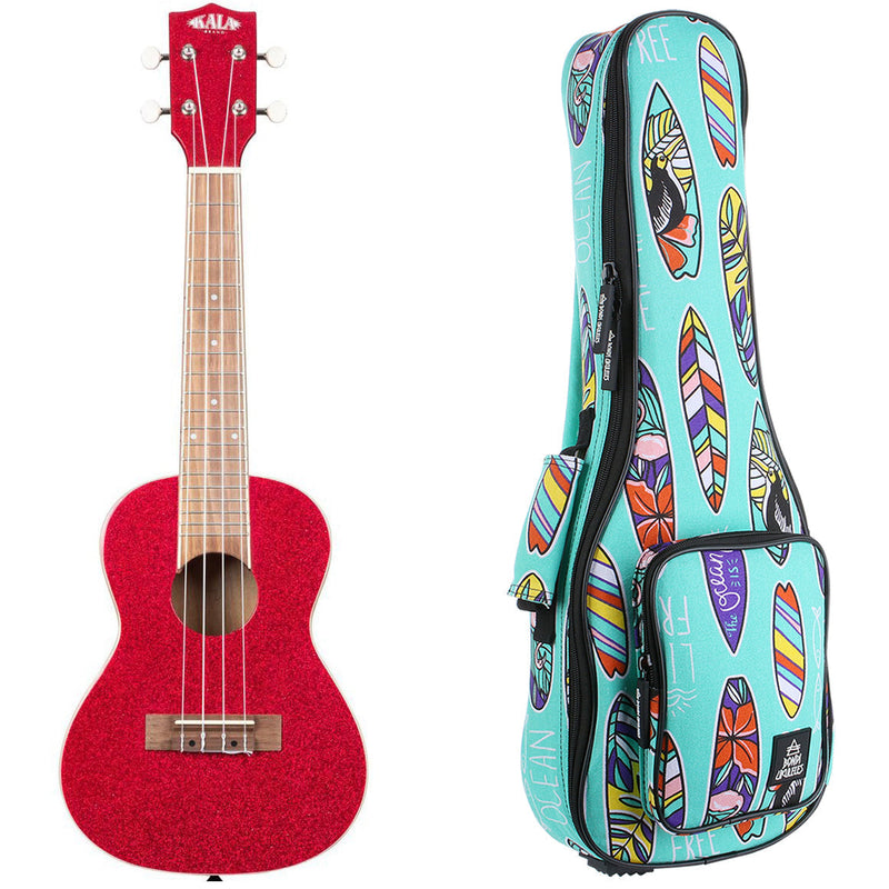 Kala Sparkle Red Ukulele