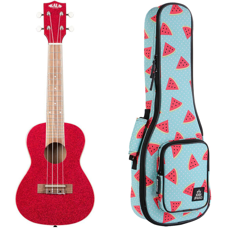 Kala Sparkle Red Ukulele