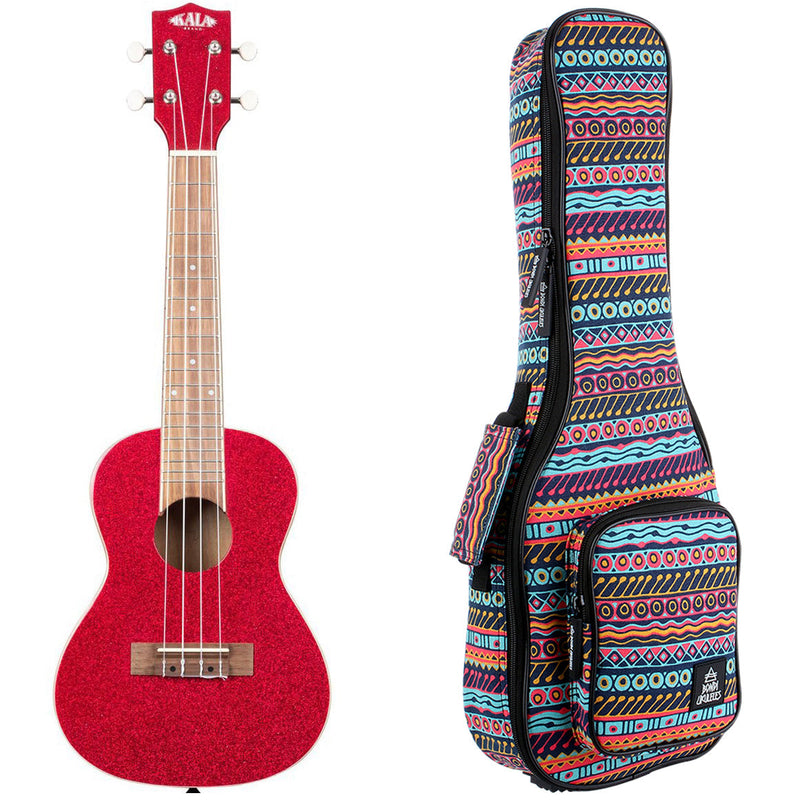 Kala Sparkle Red Ukulele