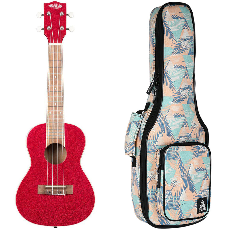 Kala Sparkle Red Ukulele