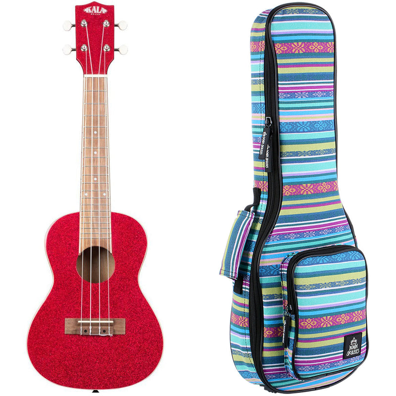 Kala Sparkle Red Ukulele