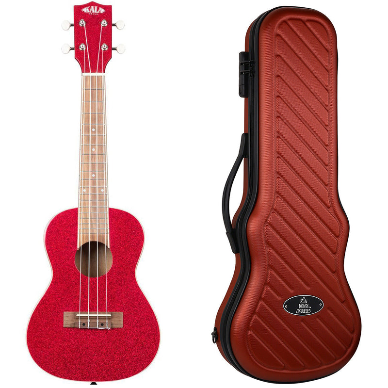 Kala Sparkle Red Ukulele