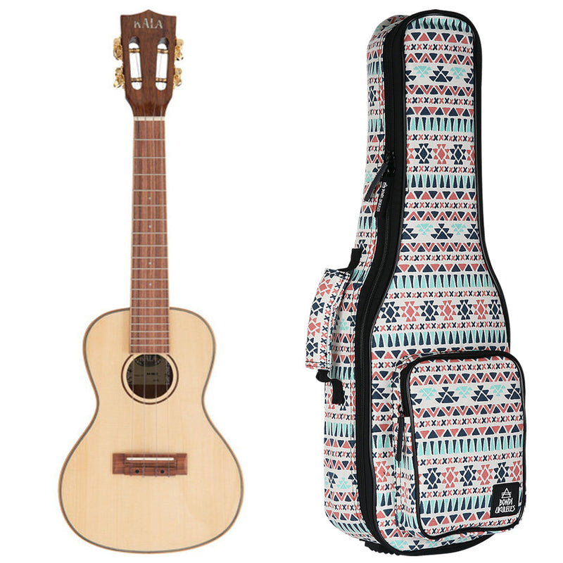 Kala Spruce & Hawaiian Koa Concert Ukulele