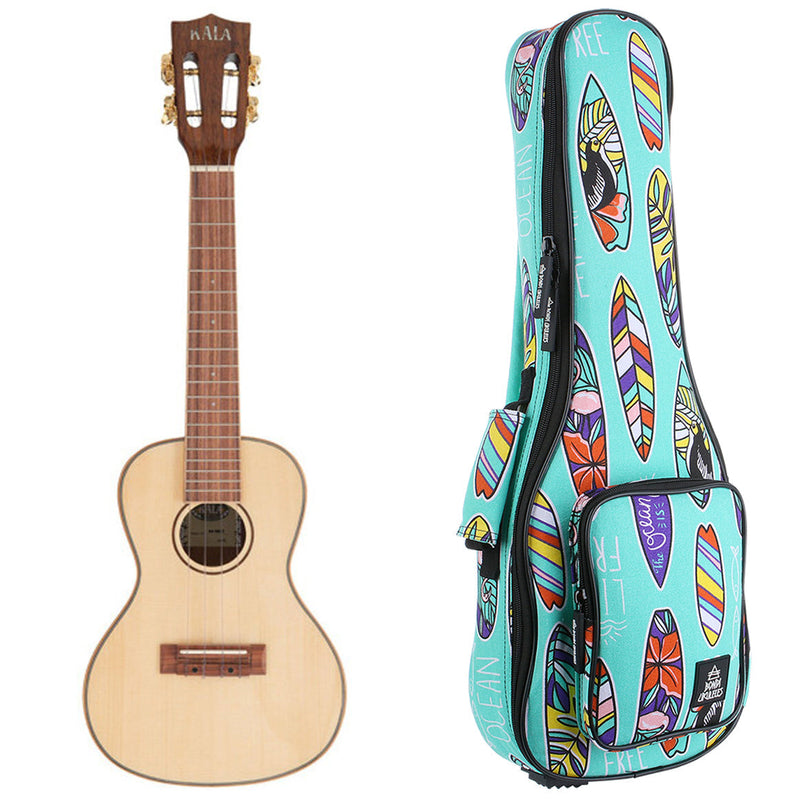 Kala Spruce & Hawaiian Koa Concert Ukulele