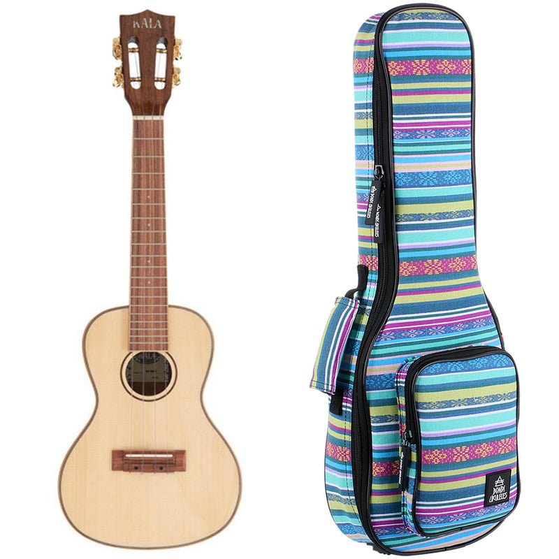 Kala Spruce & Hawaiian Koa Concert Ukulele